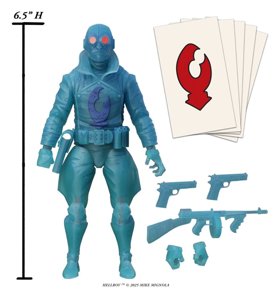 Lobster Johnson 1/12 Action Figure The Ghost of Lobster Johnson (Limited Edition) heo exclusive 17 cm