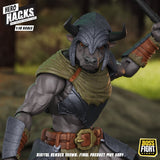 Hero H.A.C.K.S. Core Action Figure 1/18 Heroes and Villains Wave 1 Minos Auroxos: Labyrinthian Warrior