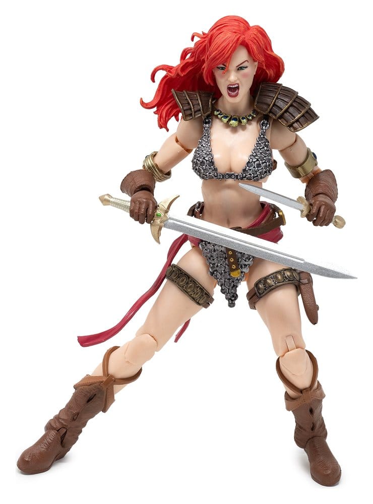 Red Sonja Epic H.A.C.K.S. Action Figure 1/12 Scale Immortal Red Sonja