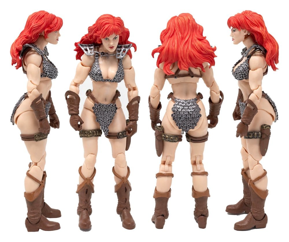 Red Sonja Epic H.A.C.K.S. Action Figure 1/12 Scale Immortal Red Sonja