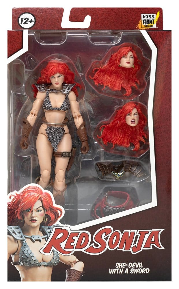 Red Sonja Epic H.A.C.K.S. Action Figure 1/12 Scale Immortal Red Sonja