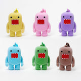 Domo Plastic Figure Flocked 8 cm Blind Bag Display (12)