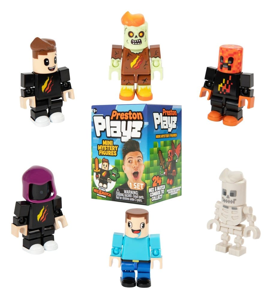 Preston Playz Mini Figures Series 1 Blind Box Display (12)