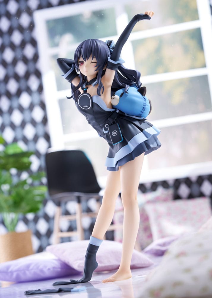 Hyperdimension Neptunia Neptunia Uni Wake Up Ver. 20cm 1/8 Scale Statue