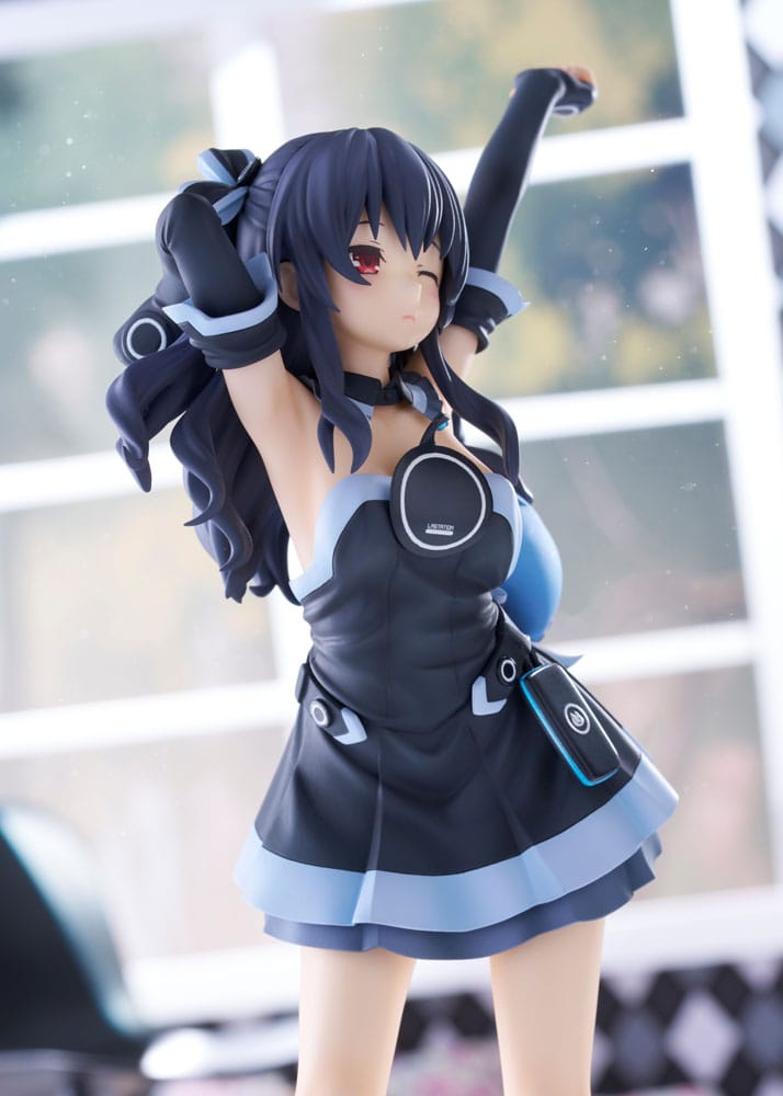 Hyperdimension Neptunia Neptunia Uni Wake Up Ver. 20cm 1/8 Scale Statue