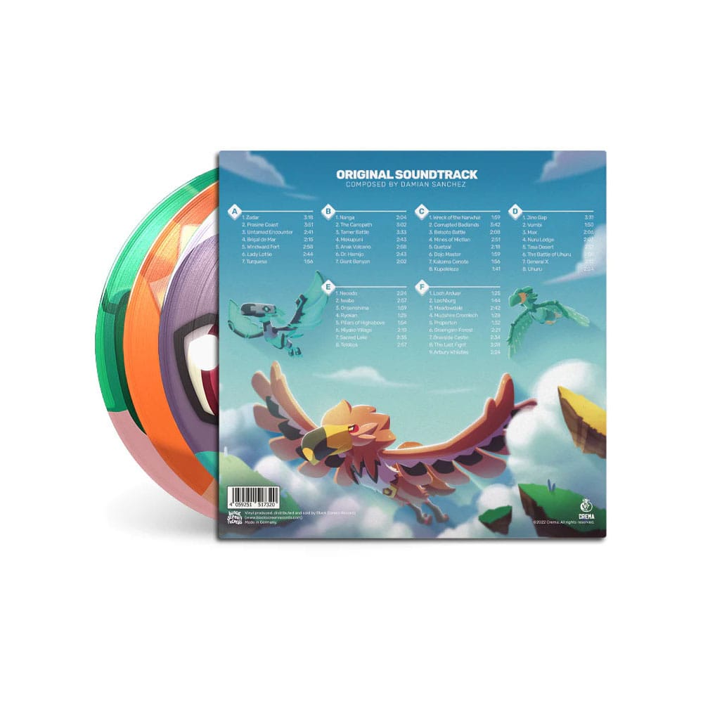 Temten Original Soundtrack by Damián Sánchez Vinyl 3xLP