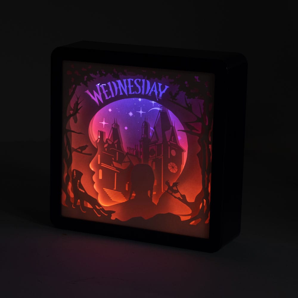Wednesday Silhouette 22 cm Layer Light Lamp