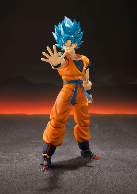 Dragon Ball Super Broly S.H. Figuarts Super Saiyan God Super Saiyan Goku Super 14 cm Action Figure