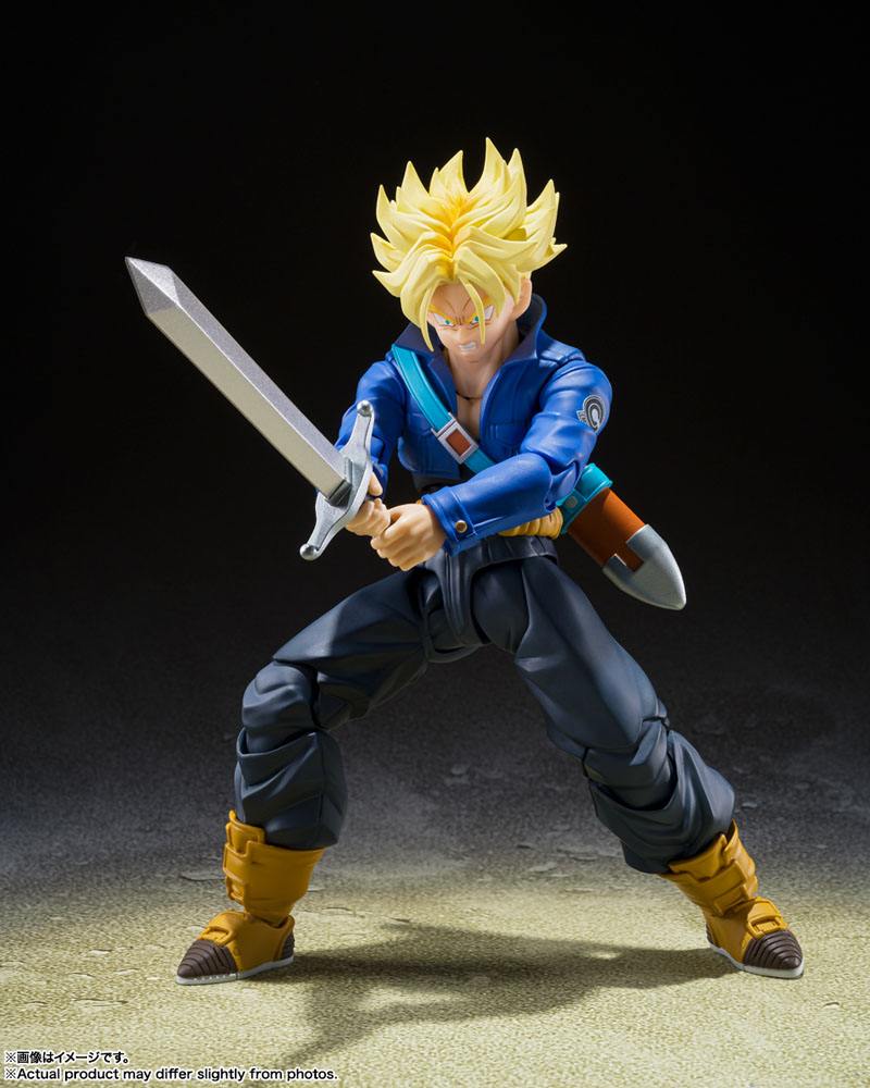 Dragon Ball Z: Super Saiyan Trunks (The Boy From The Future) S.H. Figuarts 14cm Action Figure