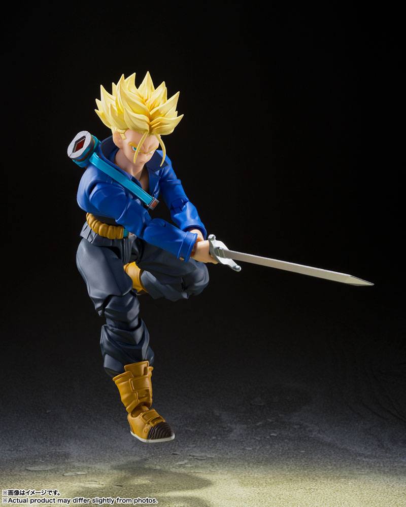 Dragon Ball Z: Super Saiyan Trunks (The Boy From The Future) S.H. Figuarts 14cm Action Figure