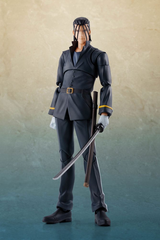 Rurouni Kenshin: Meiji Swordsman Romantic Story Hajime Saito 17 cm Action Figure