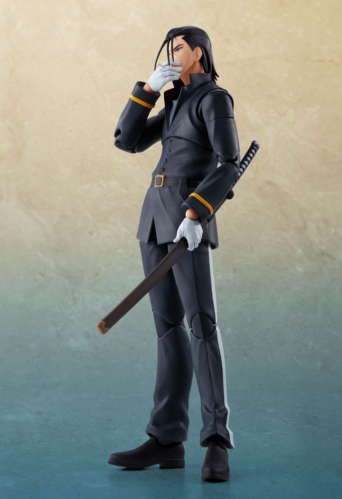 Rurouni Kenshin: Meiji Swordsman Romantic Story Hajime Saito 17 cm Action Figure
