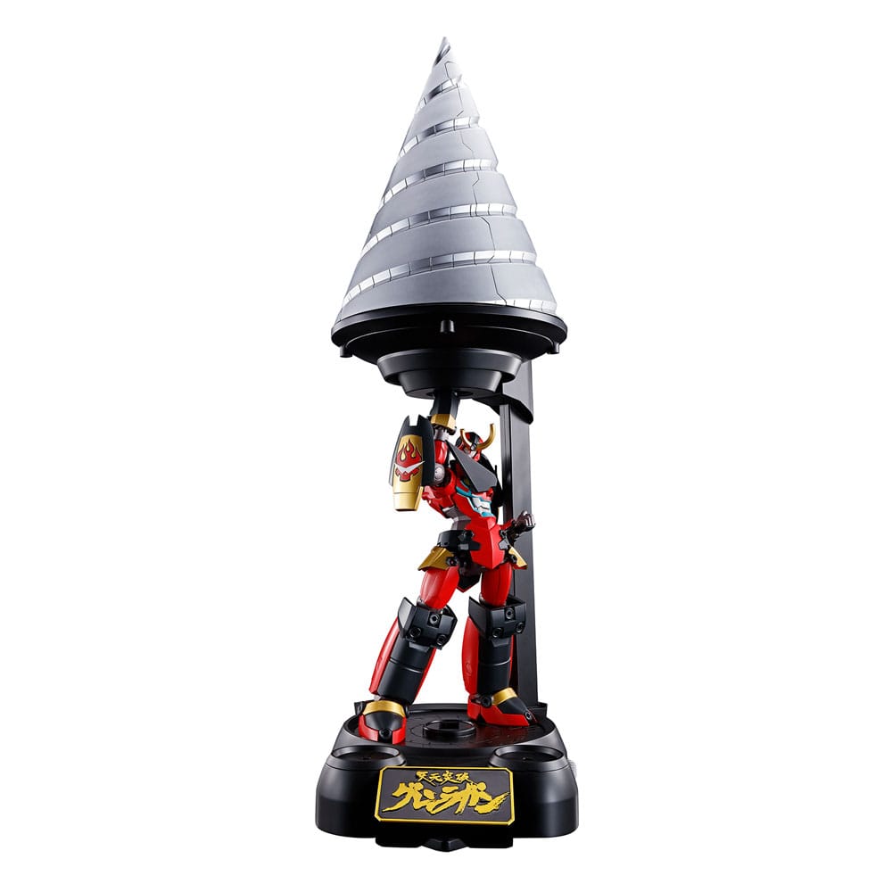 Tengen Toppa Gurren Lagann Soul of Chogokin GX-107 Gurren Lagann & Giga Drill Set 18 cm Diecast Action Figure