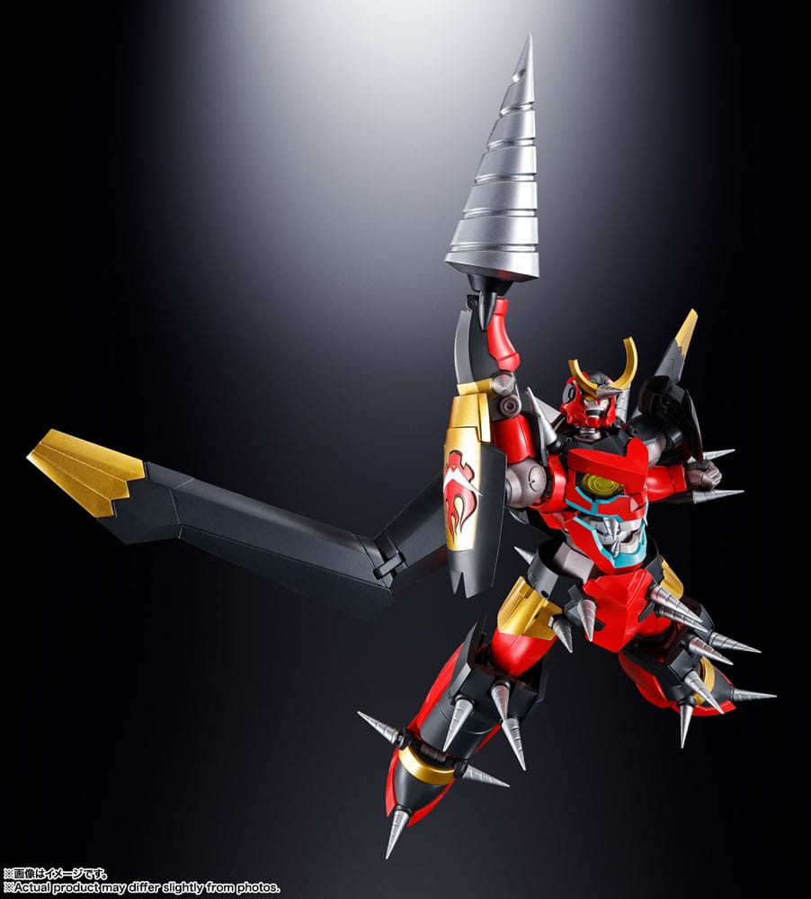 Tengen Toppa Gurren Lagann Soul of Chogokin GX-107 Gurren Lagann & Giga Drill Set 18 cm Diecast Action Figure