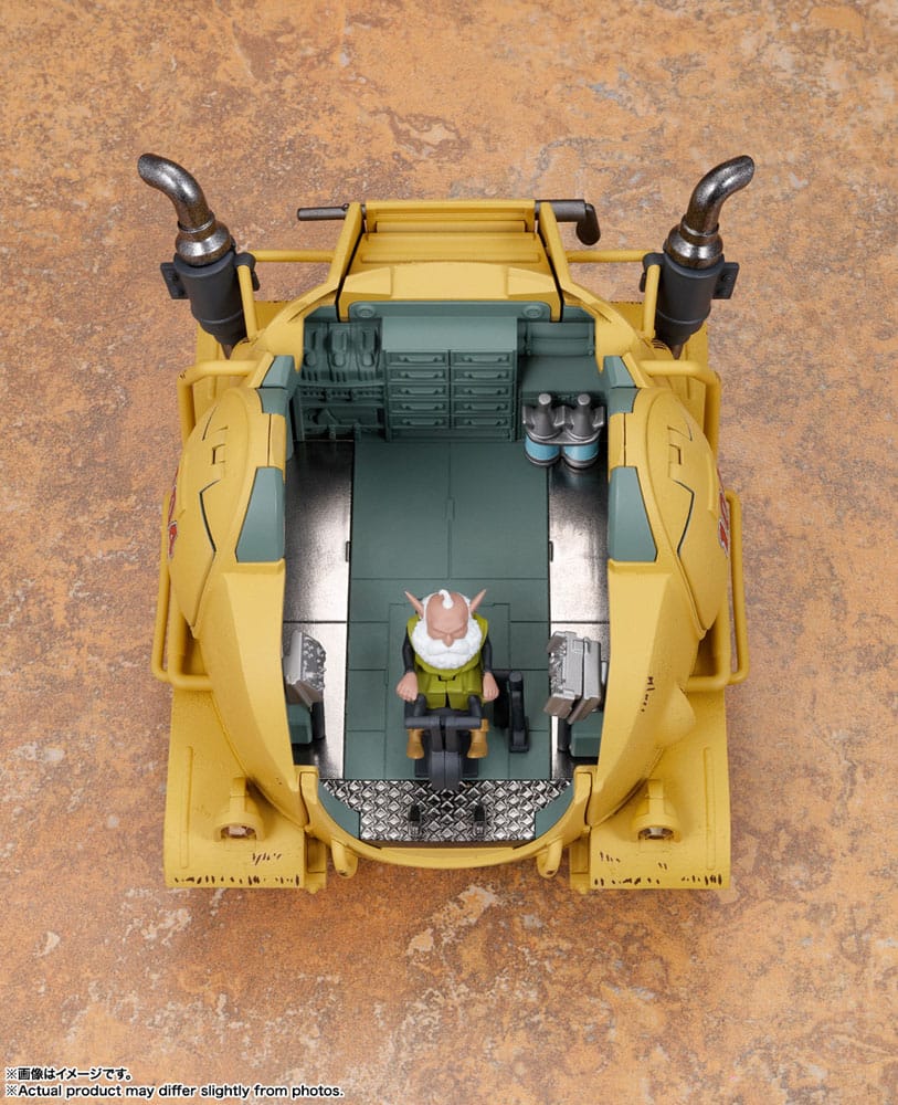 Sand Land Sand Land Tank 104 15cm Chogokin Diecast Model