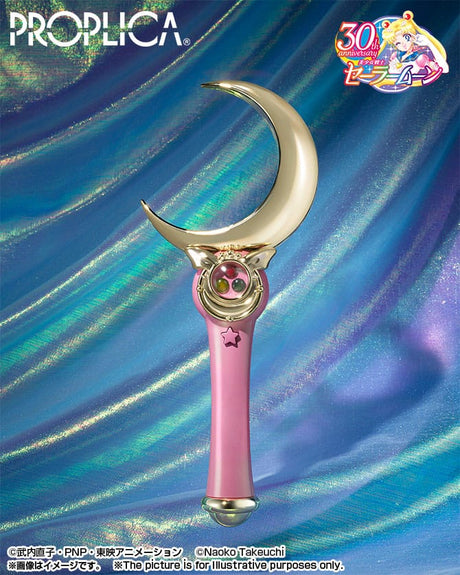 Sailor Moon Moon Stick Brilliant Color Edition 26cm 1/1 Scale Proplica Replica