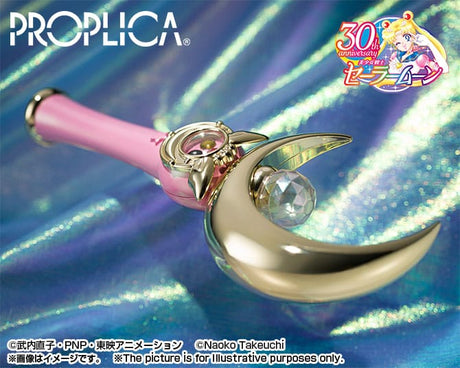 Sailor Moon Moon Stick Brilliant Color Edition 26cm 1/1 Scale Proplica Replica