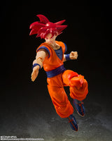 Dragon Ball Super Super Saiyan God Goku Saiyan God of Virtue 14cm S.H. Figuarts Action Figure