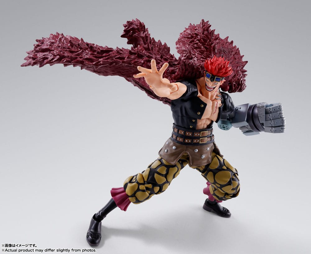 One Piece Eustass Kid -The Raid on Onigashima- 15cm S.H. Figuarts Action Figure