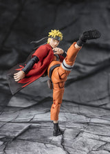 S.H. Figuarts Naruto Shippuden Naruto Uzumaki (Sage Mode) - Savior of Konoha 15 cm Action Figure