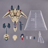 Macross Plus Tiny Session Vehicle YF-19 (Isamu Alva Dyson Use) with Myung Fang Love 11 cm Action Figure
