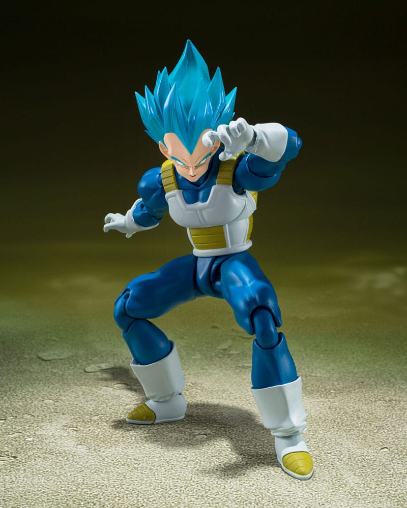 Dragon Ball Super Saiyan God Super Saiyan Vegeta Unwavering Saiyan Pride 14 cm Action Figure