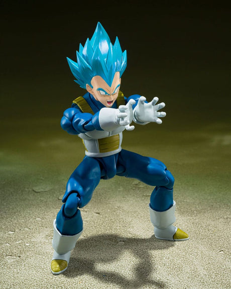 Dragon Ball Super Saiyan God Super Saiyan Vegeta Unwavering Saiyan Pride 14 cm Action Figure