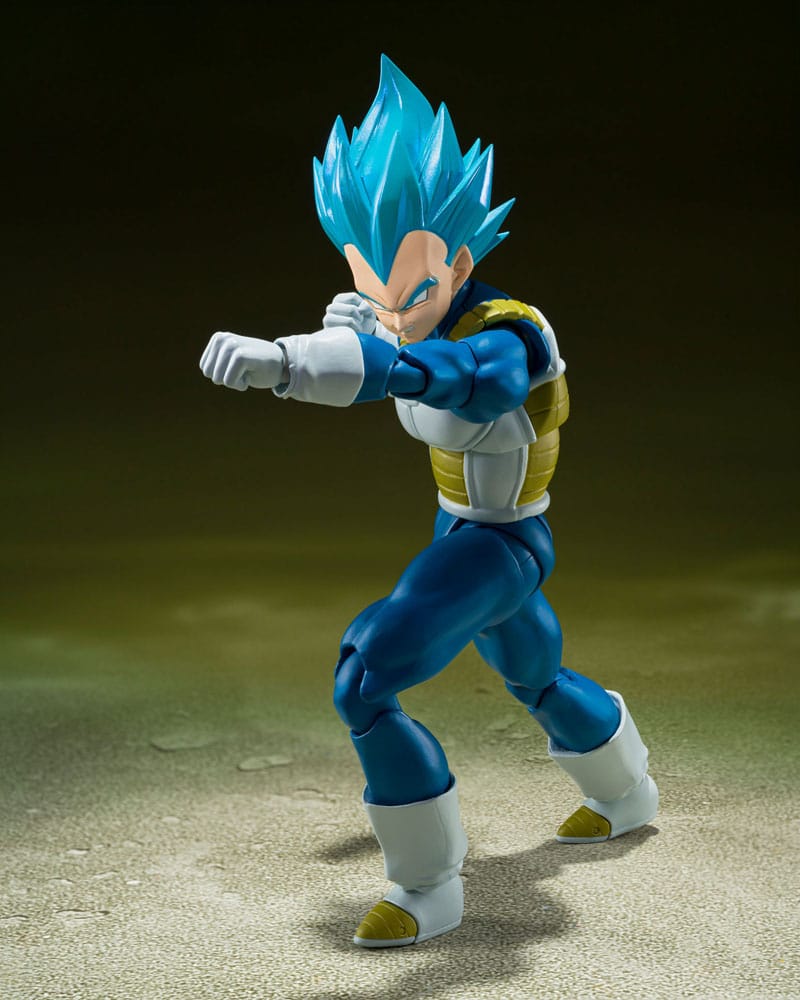 Dragon Ball Super Saiyan God Super Saiyan Vegeta Unwavering Saiyan Pride 14 cm Action Figure