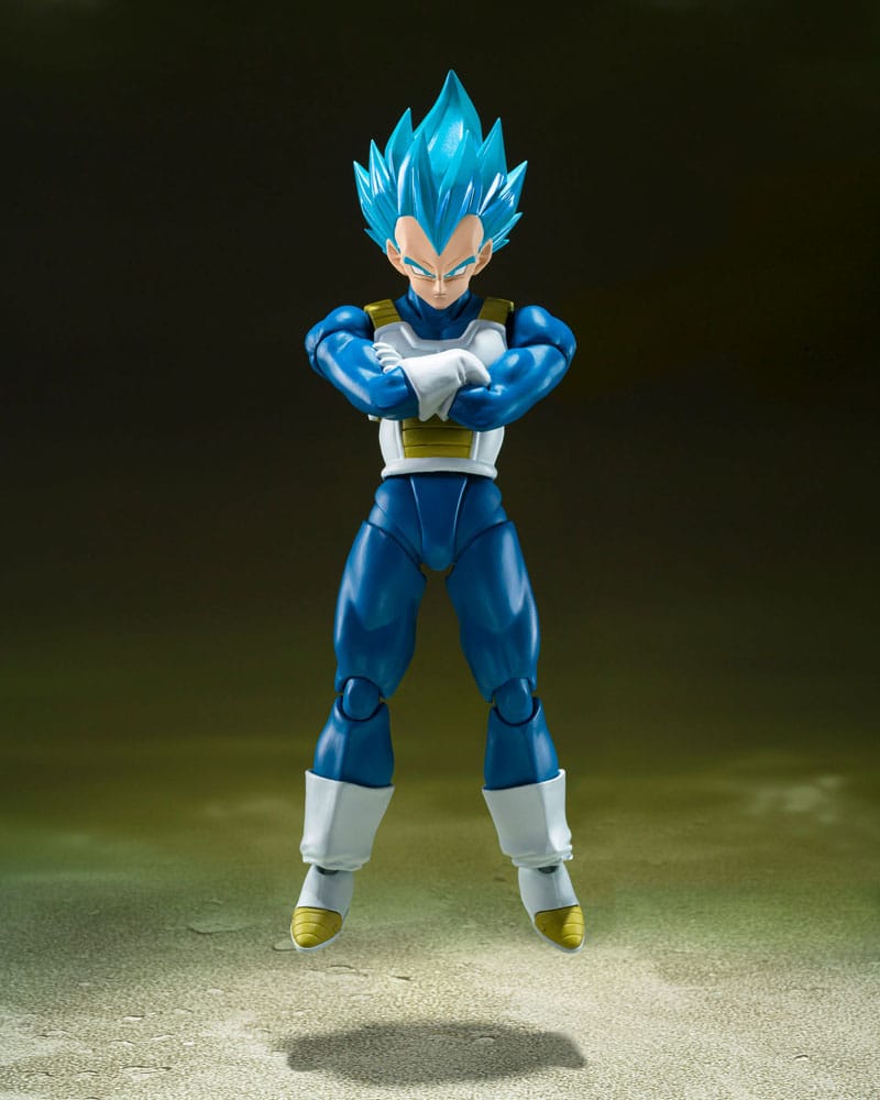 Dragon Ball Super Saiyan God Super Saiyan Vegeta Unwavering Saiyan Pride 14 cm Action Figure