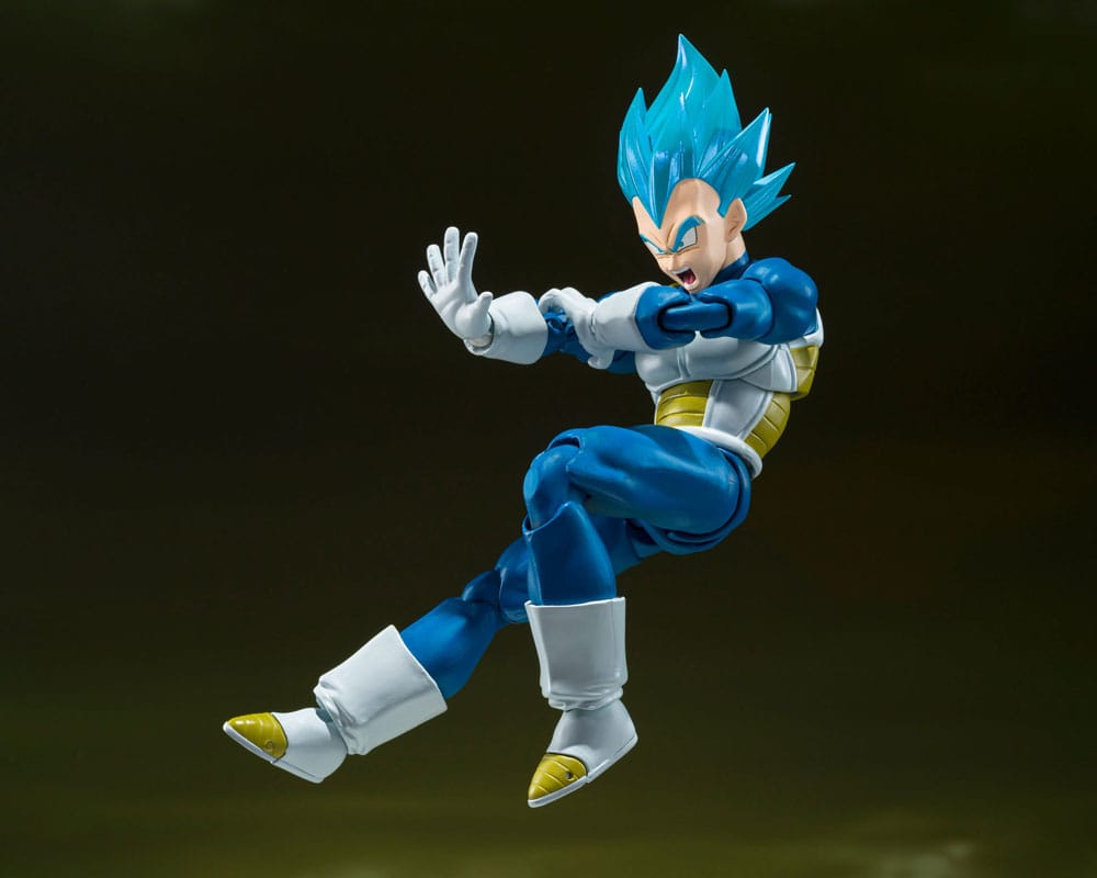 Dragon Ball Super Saiyan God Super Saiyan Vegeta Unwavering Saiyan Pride 14 cm Action Figure