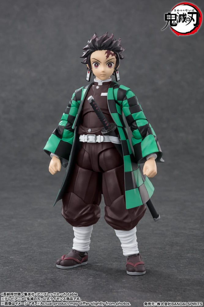 Demon Slayer: Kimetsu no Yaiba Tanjiro Kamado 14cm S.H. Figuarts Action Figure