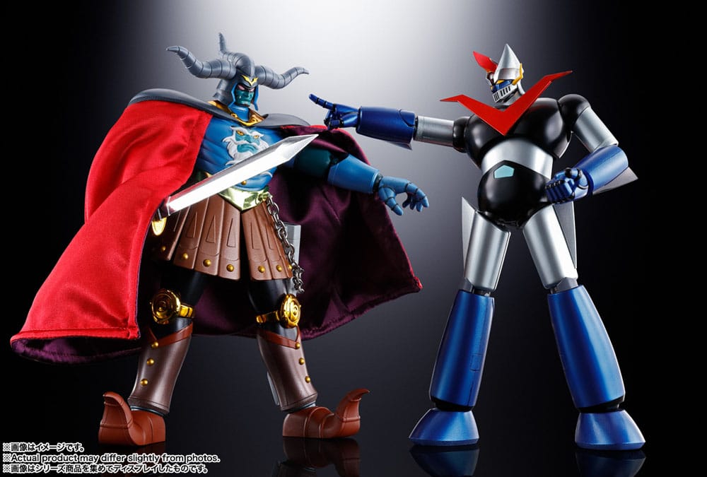 Mazinger Z vs Ankoku Daishogun Soul of Chogokin Ankoku Daishogun 21cm Diecast Action Figure