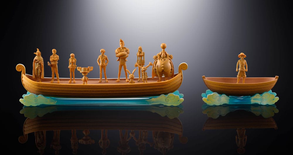 One Piece Soul of Chogokin Going Merry 25th Anniversary Memorial Edition 28 cm Diecast Action Figure