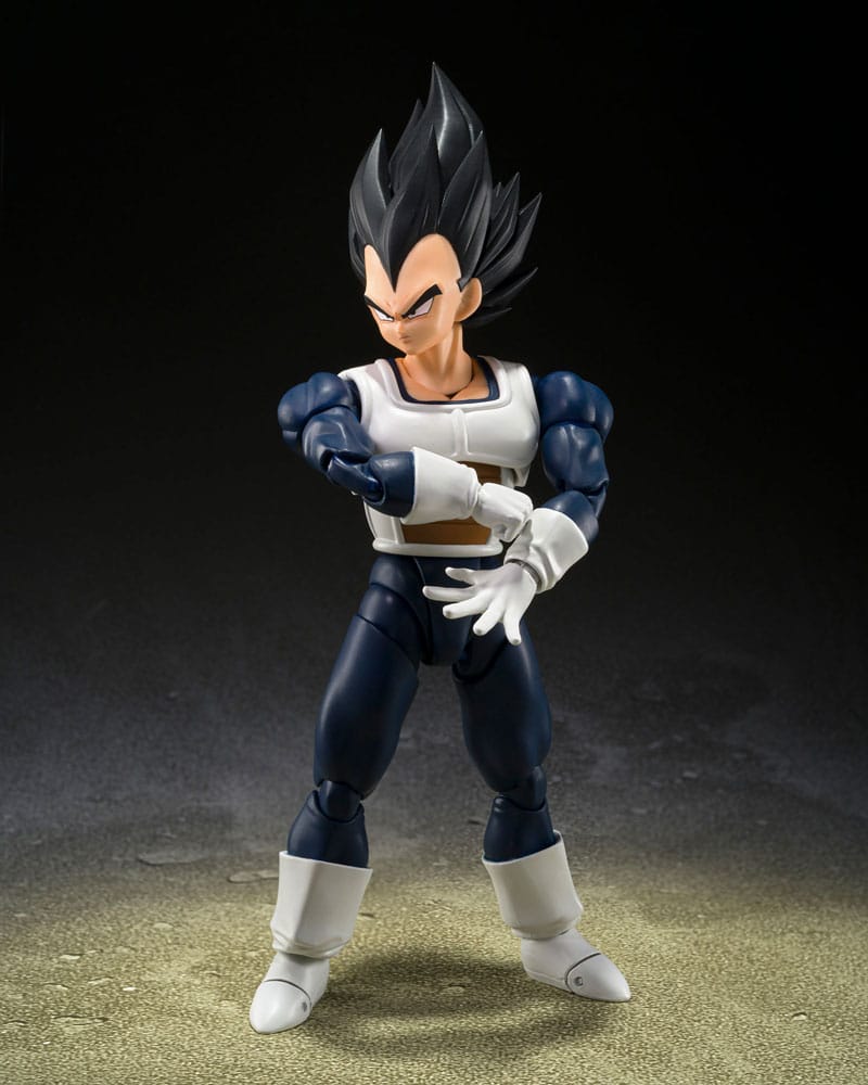 Dragon Ball S.H. Figuarts Vegeta Old Battle Clothes 14 cm Action Figure