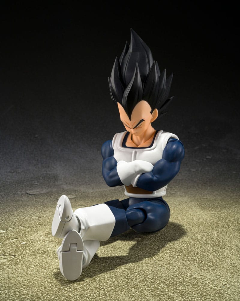 Dragon Ball S.H. Figuarts Vegeta Old Battle Clothes 14 cm Action Figure