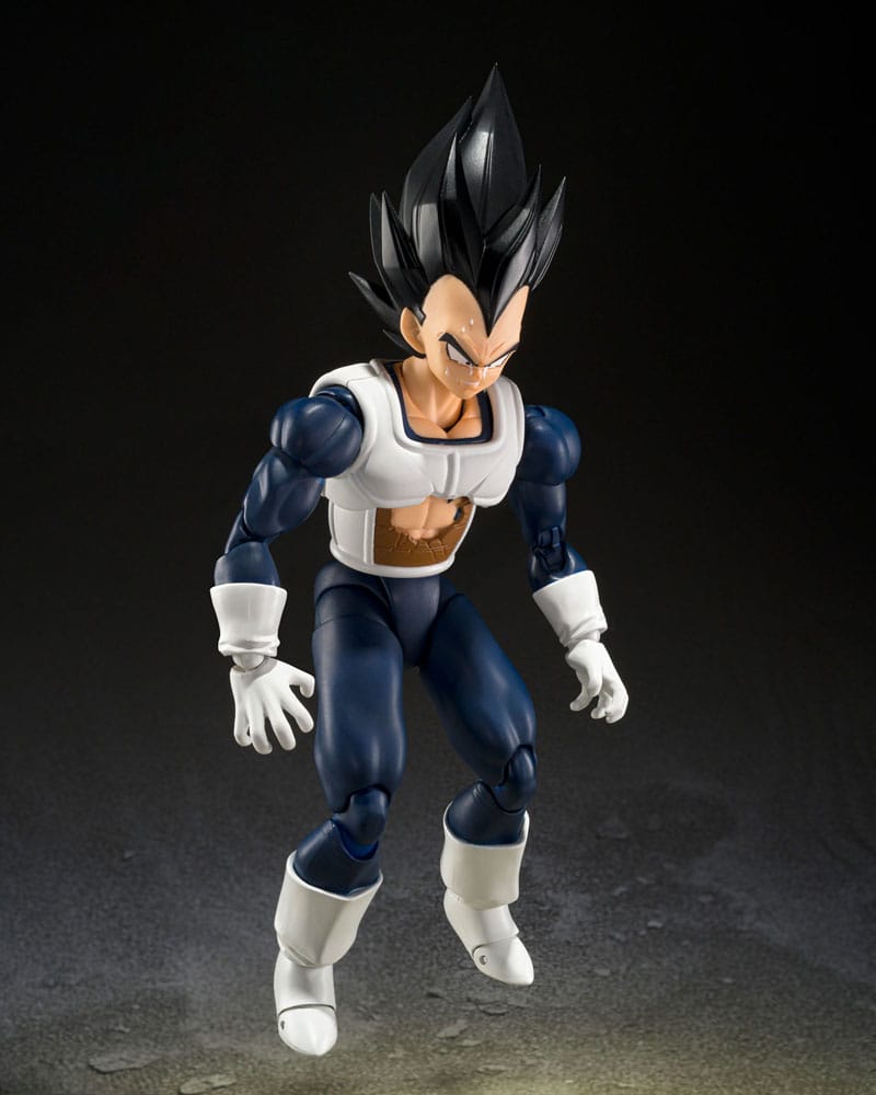 Dragon Ball S.H. Figuarts Vegeta Old Battle Clothes 14 cm Action Figure