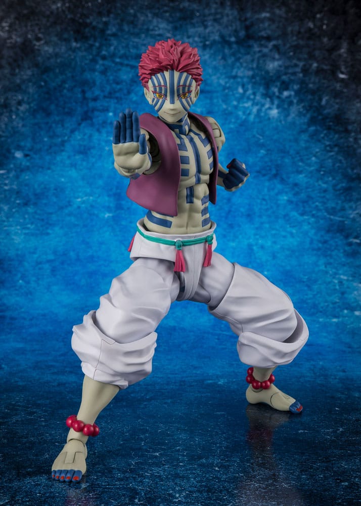Demon Slayer Kimetsu no Yaiba S.H.Figuarts Akaza 15 cm Action Figure