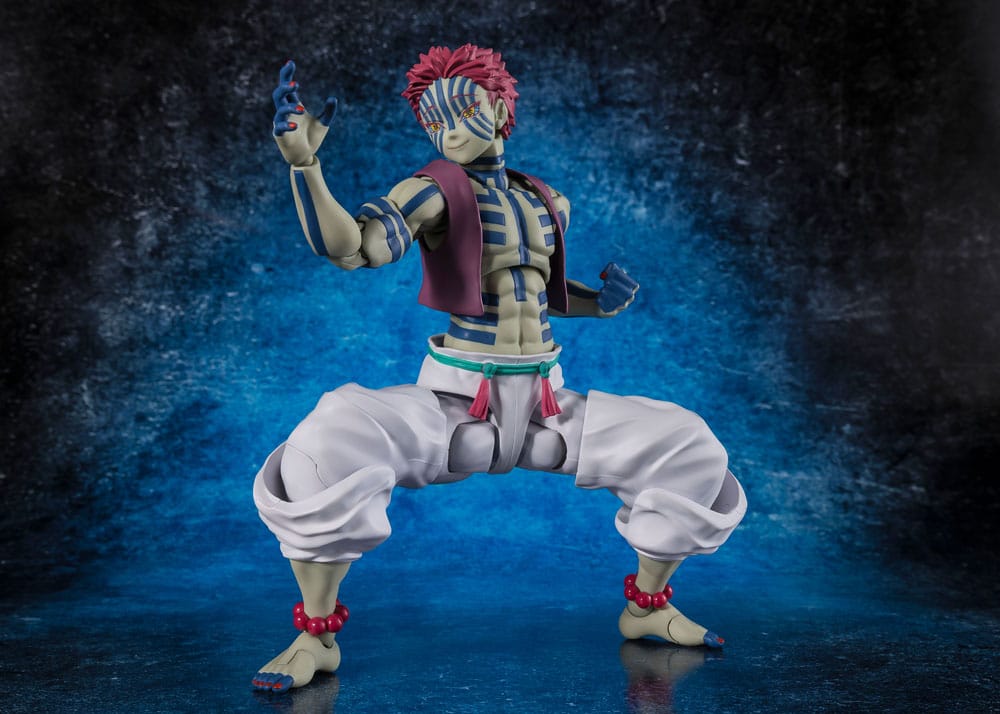 Demon Slayer Kimetsu no Yaiba S.H.Figuarts Akaza 15 cm Action Figure
