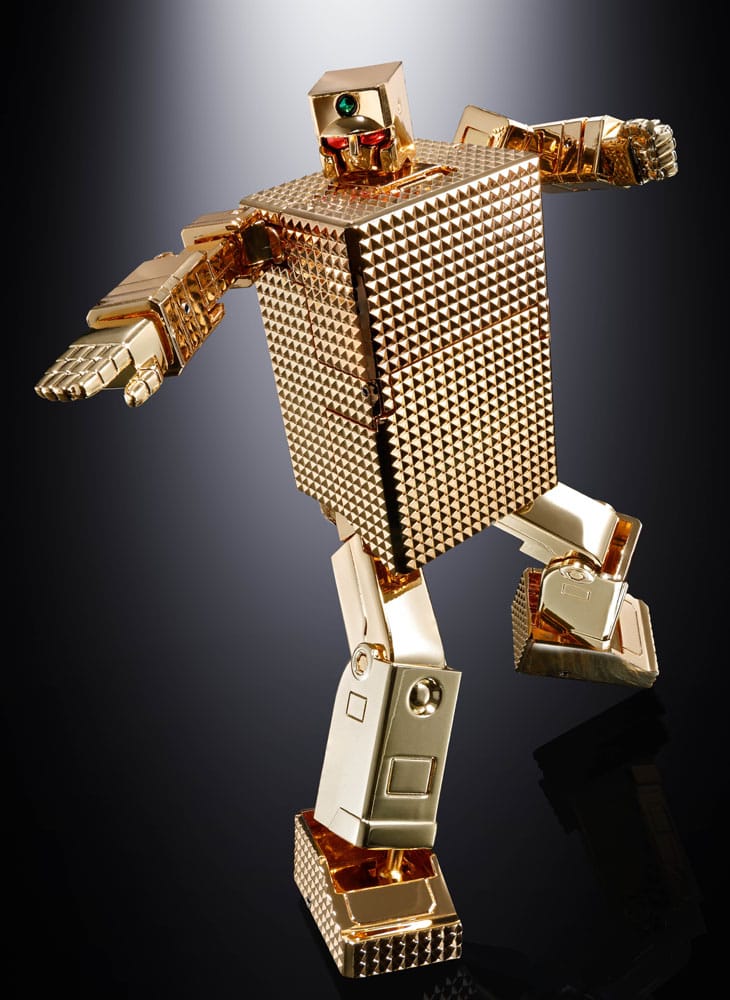 Golden Warrior Gold Lightan Soul of Chogokin GX-32SP Gold Lightan 50th Anniversary Ver. 13 cm Diecast Action Figure