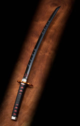 Demon Slayer Kimetsu no Yaiba Nichirin Sword (Tanjiro Kamado) Kyojuro Rengoku´s Sword Gueard Ver. 88 cm 1/1 Proplica Replica