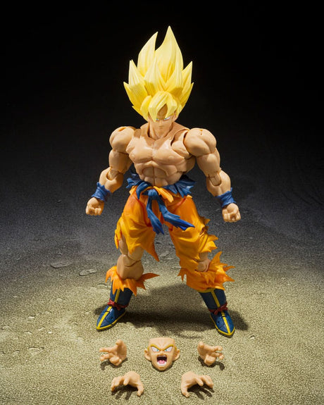 Dragon Ball S.H. Figuarts Super Saiyan Son Goku Legendary Super Saiyan (Best Selection) 15 cm Action Figure