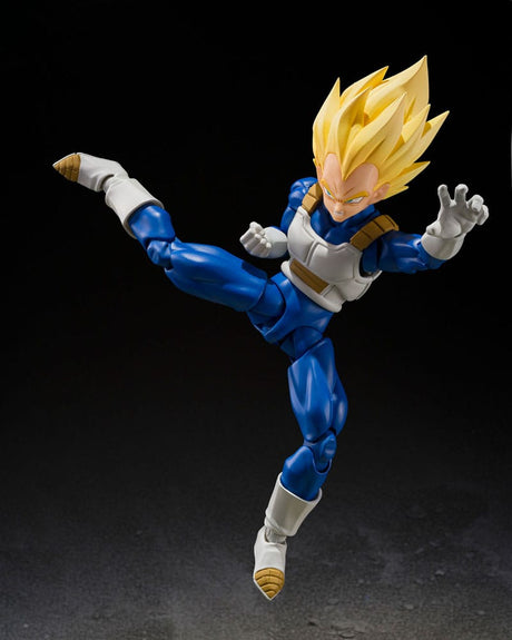 Dragon Ball Z S.H.Figuarts Action Figure Super Saiyan Vegeta (Dangerous Pride) 14 cm
