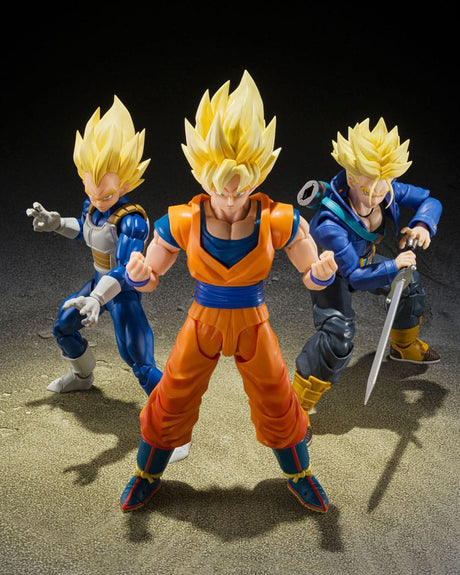 Dragon Ball Z S.H.Figuarts Action Figure Super Saiyan Vegeta (Dangerous Pride) 14 cm