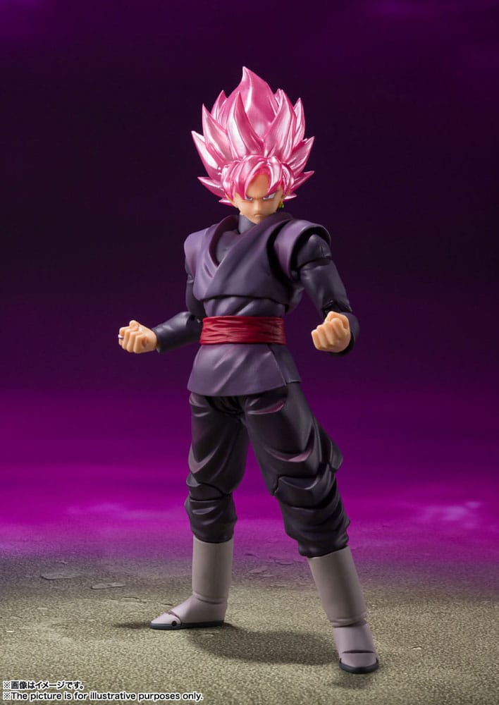 Dragon Ball Super S.H. Figuarts Action Figure Goku Black - Super Saiyan Rose Reissue 14 cm