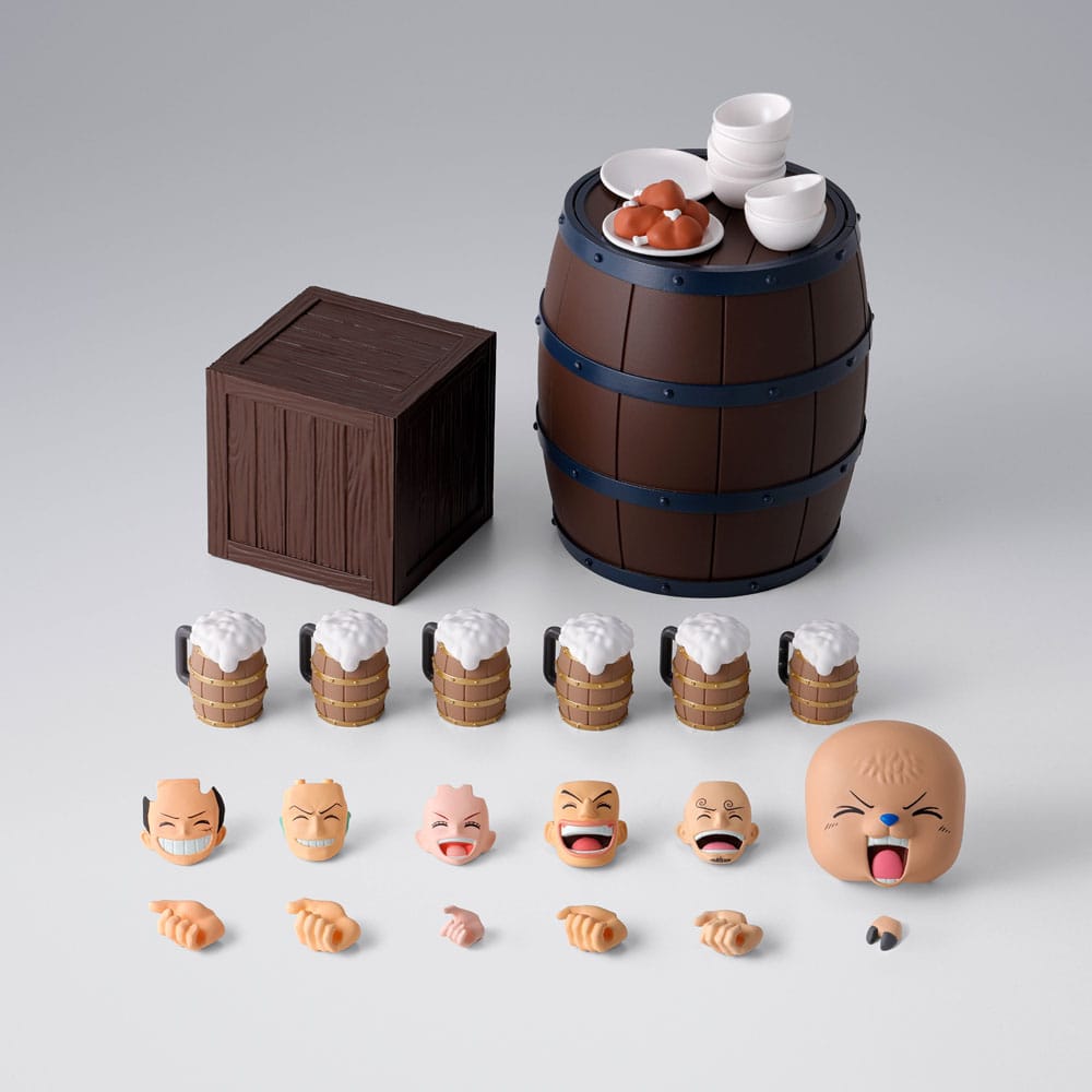 One Piece S.H. Figuarts Accessory Set The Straw Hat Crew Party Set