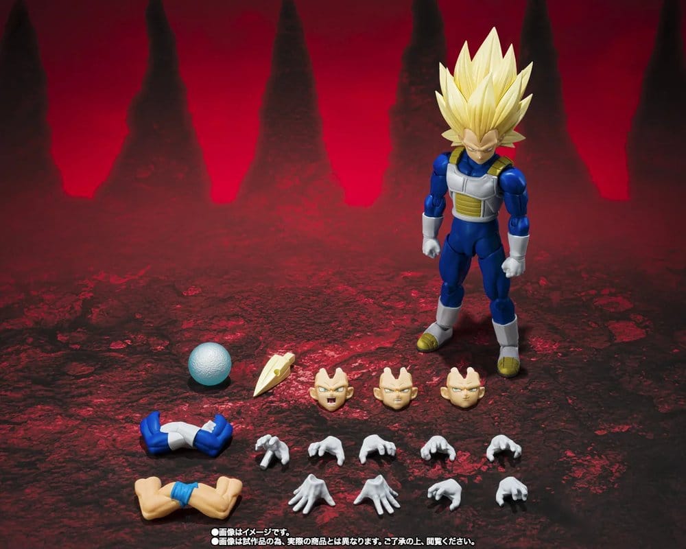 Dragon Ball Daima S.H.Figuarts Action Figure Super Saiyan 3 Vegeta 15 cm