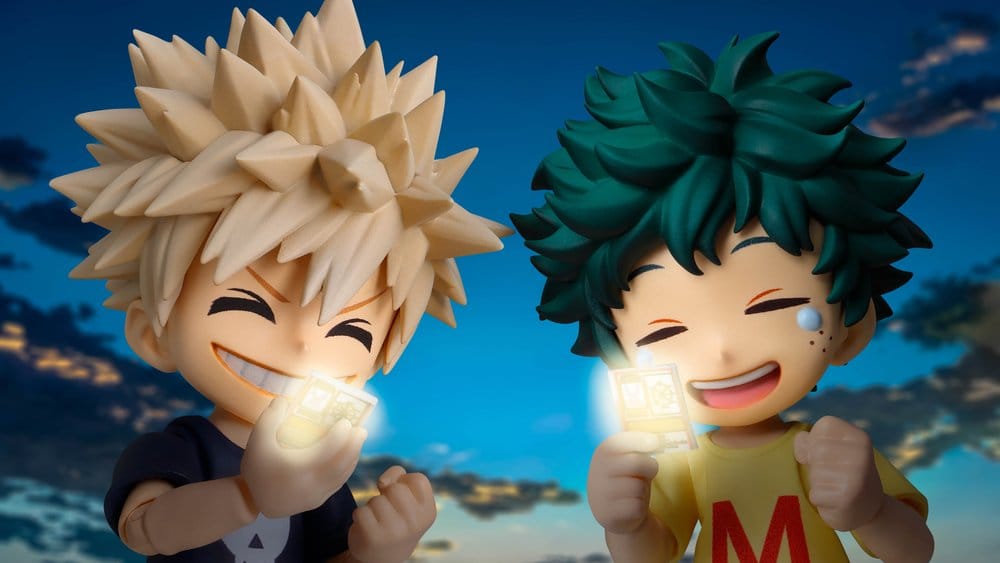 My Hero Academia S.H.Figuarts Action Figure Izuku Midoriya & Katsuki Bakugo -Childhood Set- 9 cm