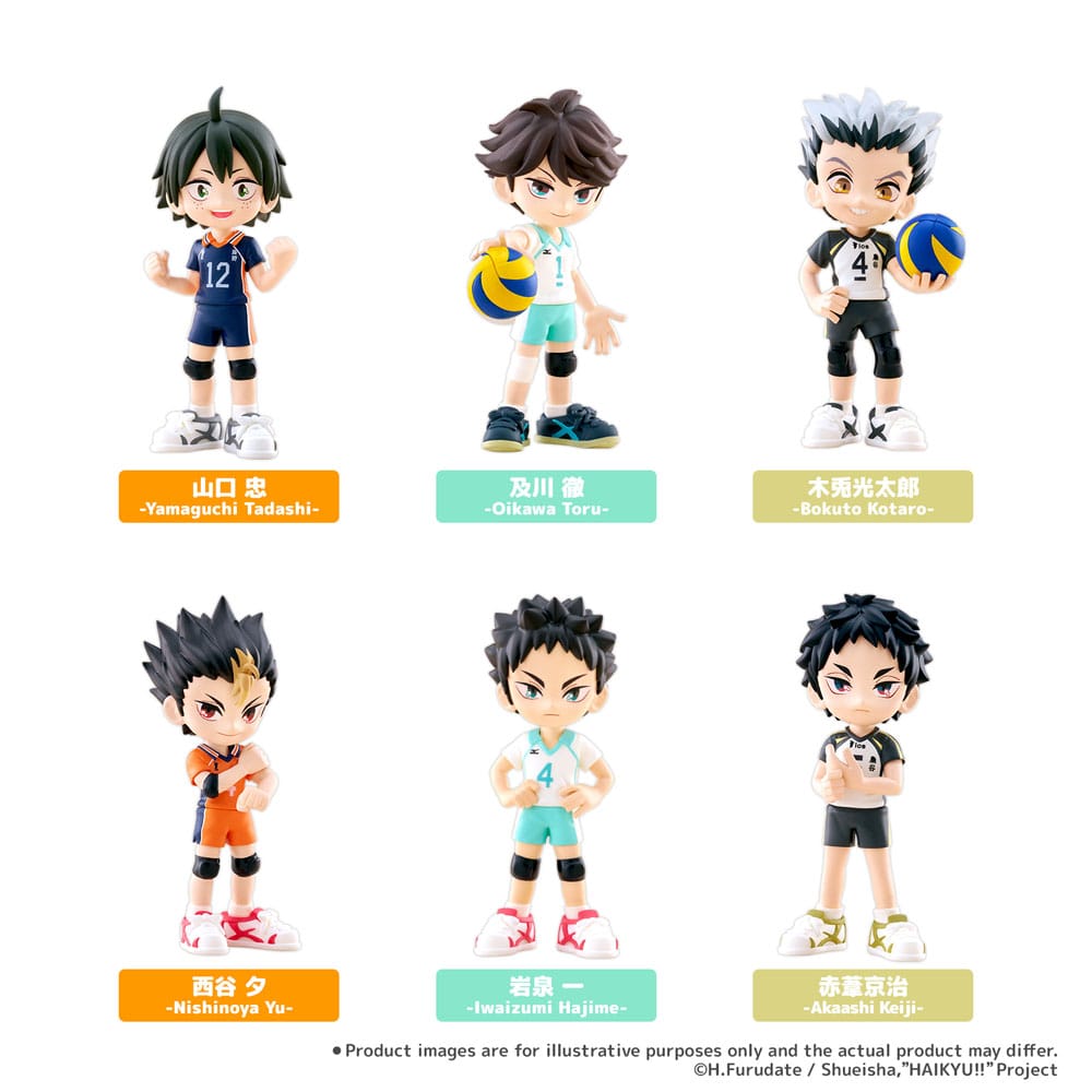 Haikyu!! PalVerse Mini Figures Vol.2 9 cm Blind Box Display (6)