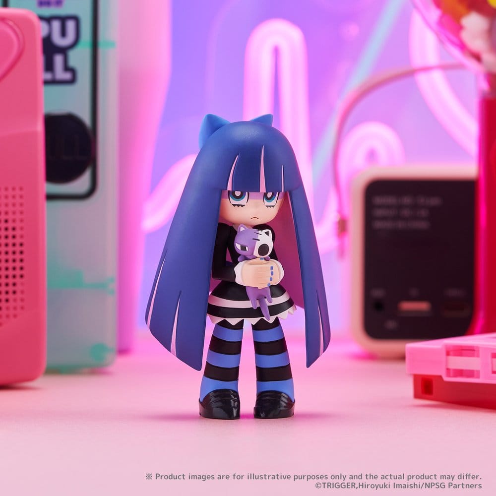 Panty & Stocking with Garterbelt PalVerse Mini Figures New Blind Box Display (6)