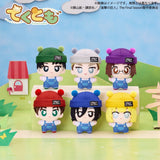 Attack on Titan tekutomo Plush Keychains Blind Box Display (6)